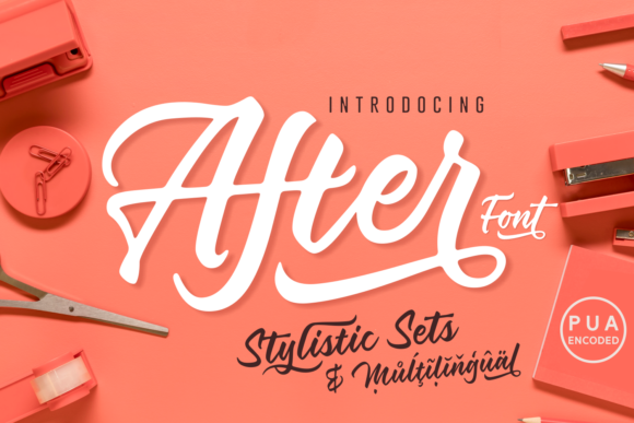 After Font for Web Design