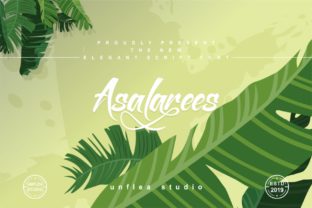 Asalarees Font for Web Design