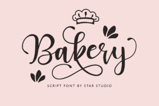 Bakery Font: Elegant Script for Crafters