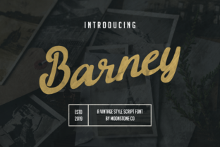 Barney Font for Business Branding