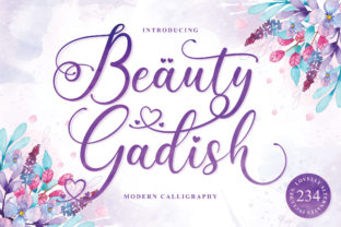Beauty Gadish Font for Elegant Branding