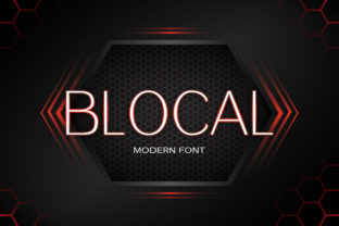 Blocal Font for Creative Projects