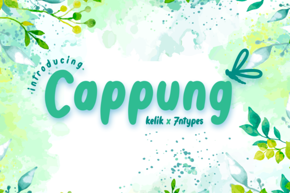 Cappung: A Friendly Font for Creative Projects