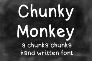 Chunky Money Font for Creative Publishing