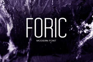 Foric Font: Modern Typography for Publishing