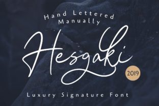 Hesgaki Font: Bold and Authentic