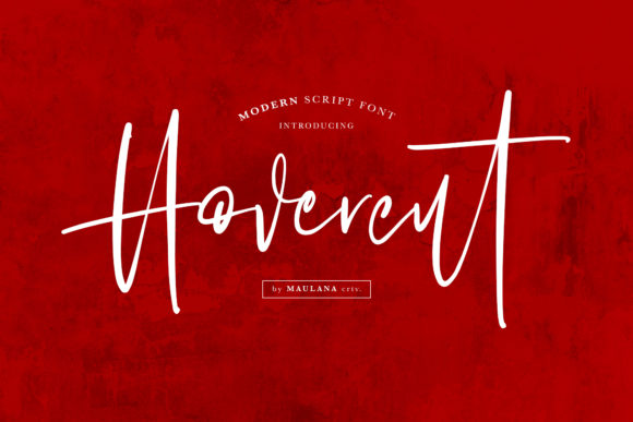Hovercut Font for Creative Design