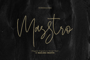 Masstro: A Timeless Font for Elegant Design