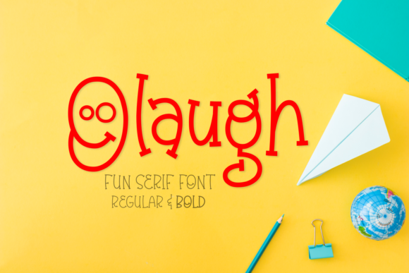 Olaugh Family Font for Creative Brands