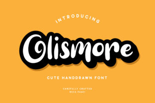 Olismore: A Handwritten Font for Business Branding
