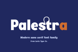 Palestra Font for Creative Campaigns