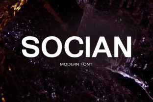 Socian: A Modern Sans Serif for Web Design