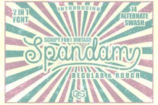 Spandam Font for Web Design