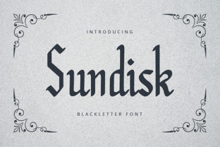 Sundisk Font for Creative Makers
