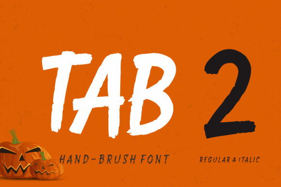 Tab 2: A Bold Handwritten Font for Business