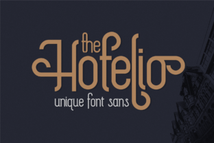 The Hotelio: A Vintage Sans Serif for Elegant Web Design