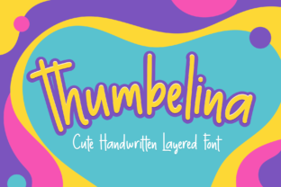 Thumbelina Font for Creative Brands